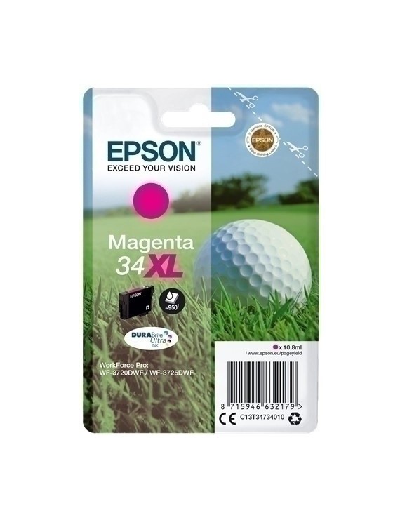 Cart.Ij.Epson T347340 Nº34Xl Magenta