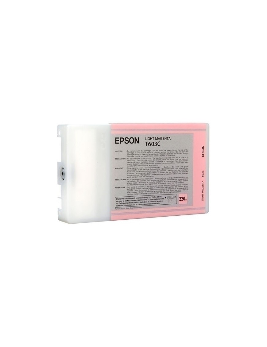 Cart.Ij.Epson T603C00 Magenta Claro