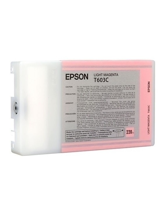 Cart.Ij.Epson T603C00 Magenta Claro