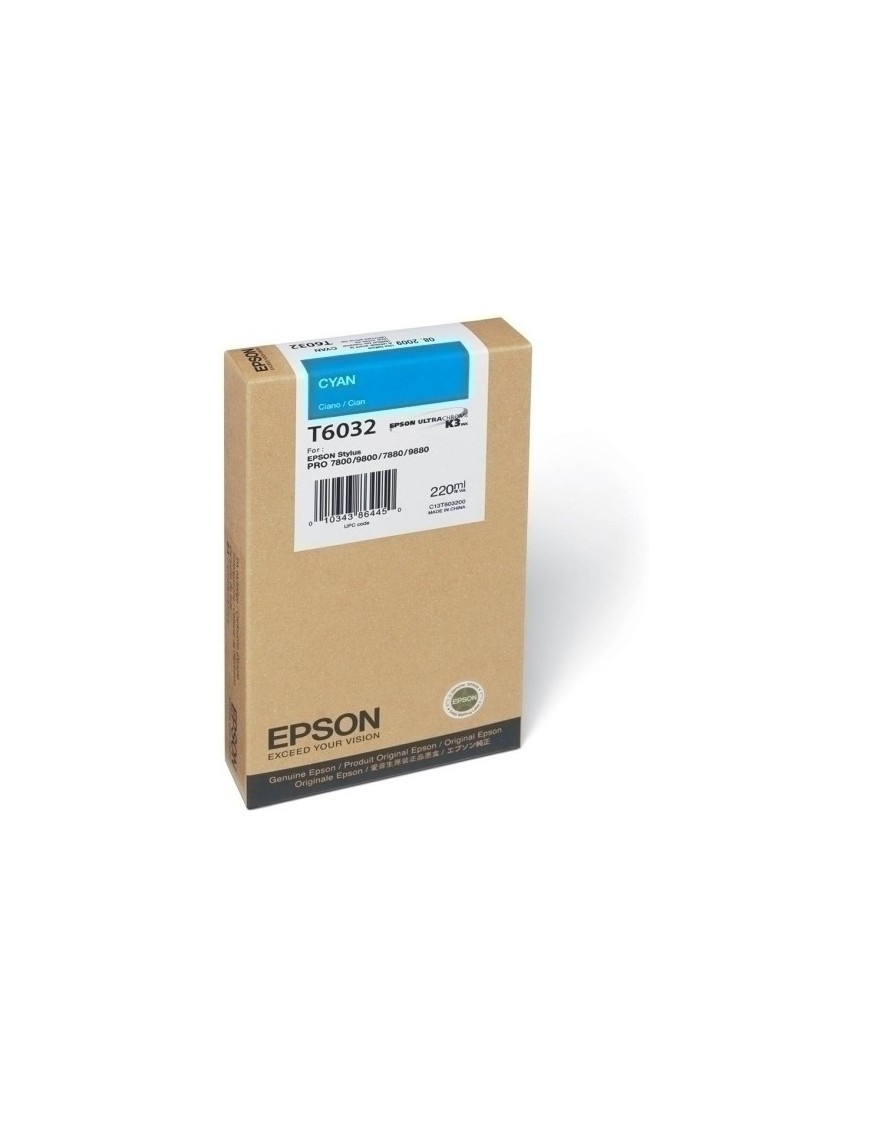 Cart.Ij.Epson T603200 Cian