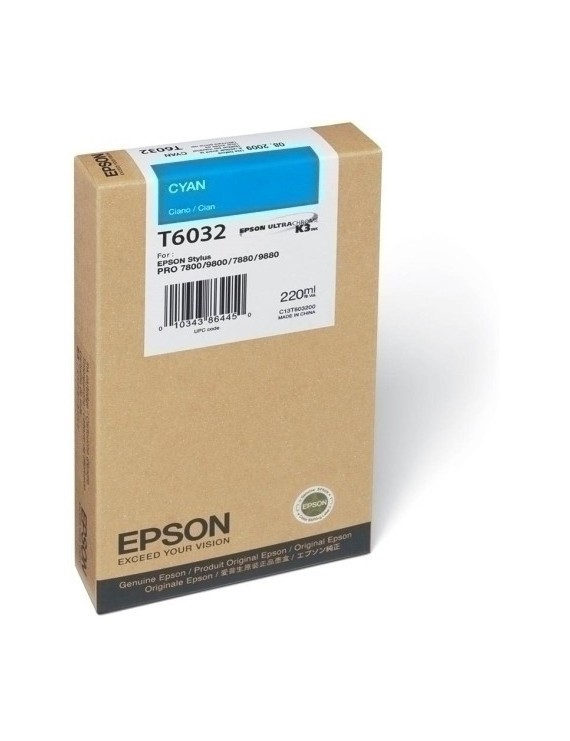 Cart.Ij.Epson T603200 Cian