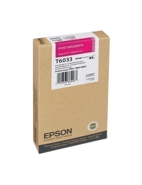 Cart.Ij.Epson T603300 Magenta Vivido