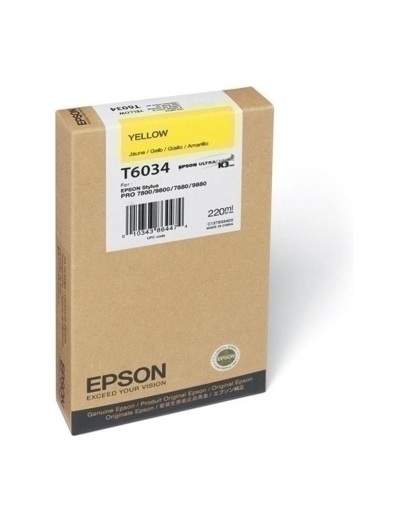 Cart.Ij.Epson T603400 Amarillo