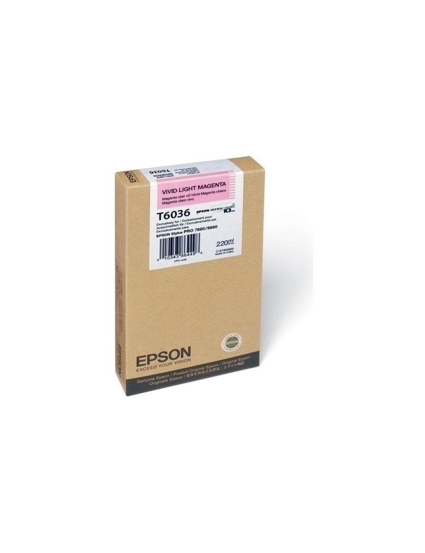 Cart.Ij.Epson T603600 Magenta Suave