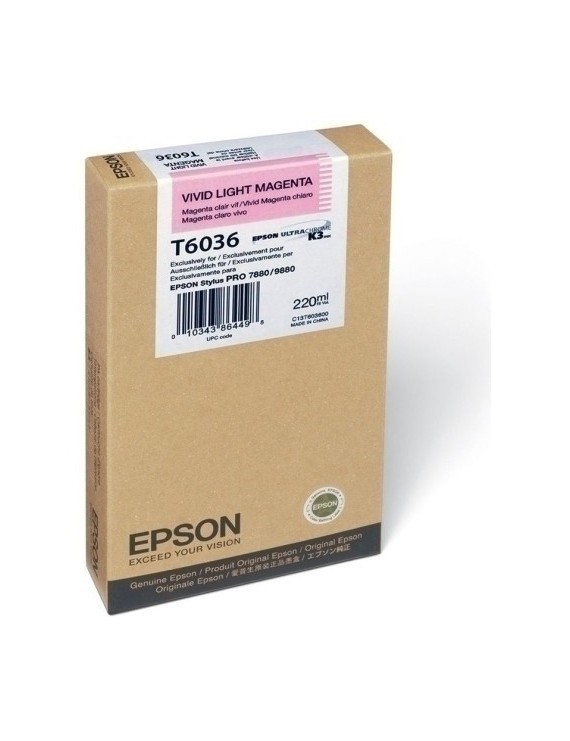 Cart.Ij.Epson T603600 Magenta Suave