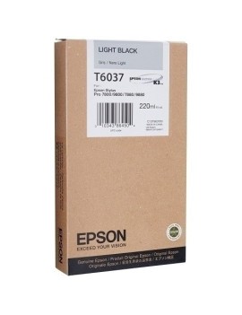 Cart.Ij.Epson T603700 Negro Claro