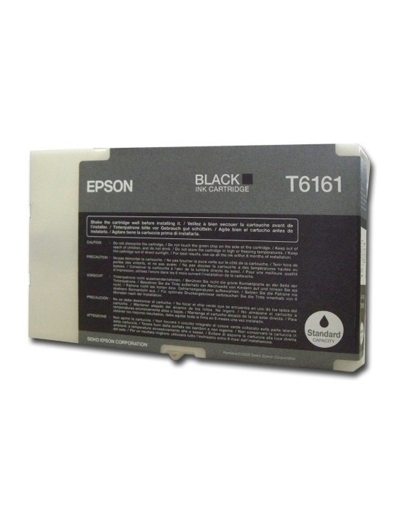 Cart.Ij.Epson T616100 Negro
