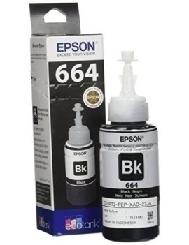 Cart.Ij.Epson T664140 Ecotank Negro