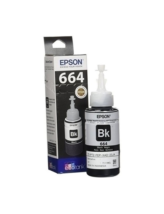 Cart.Ij.Epson T664140 Ecotank Negro