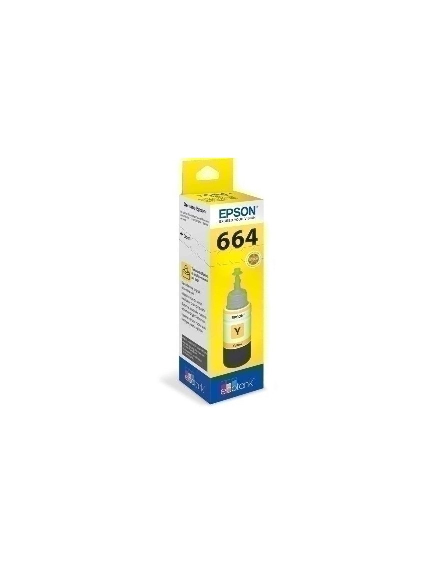 Cart.Ij.Epson T664440 Ecotank Amarillo