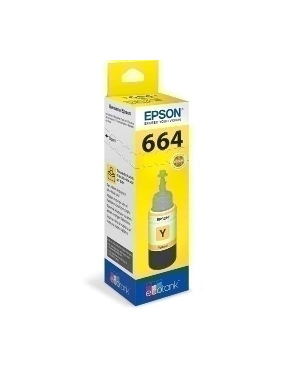 Cart.Ij.Epson T664440 Ecotank Amarillo