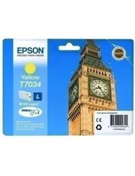 Cart.Ij.Epson T703440 Wp-4525Dnf Amarill