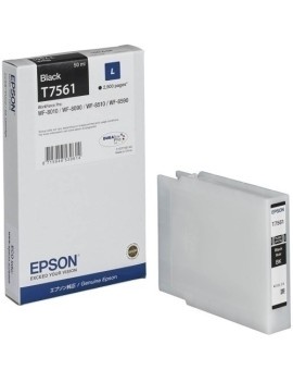 Cart.Ij.Epson T756140 Negro