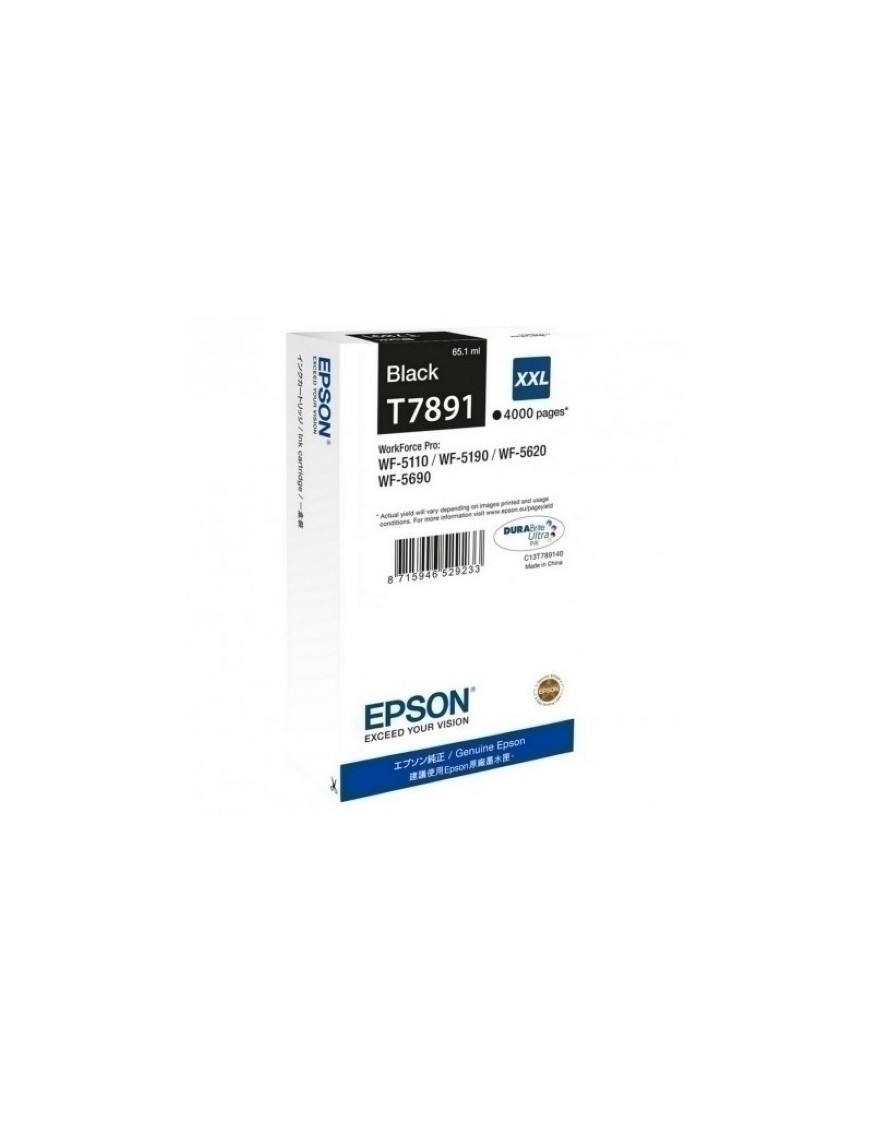 Cart.Ij.Epson T7891 Xxl Negro