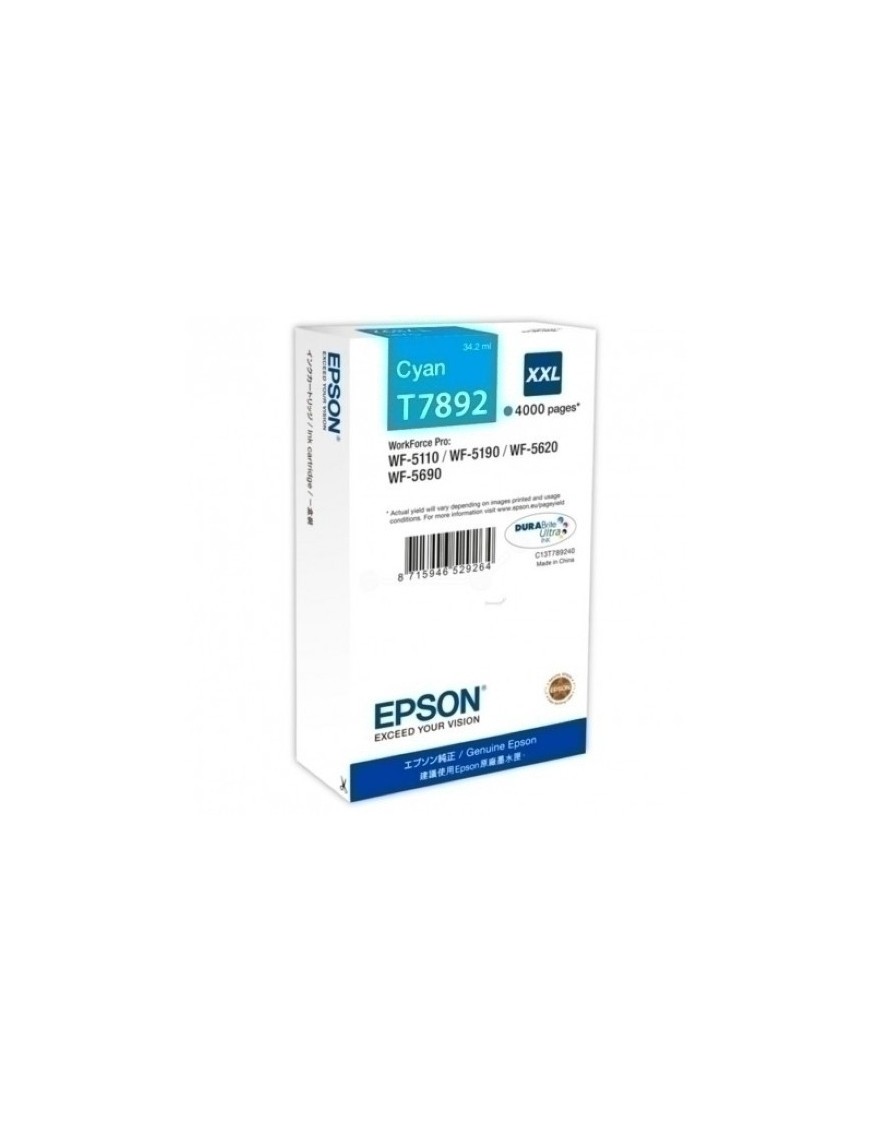 Cart.Ij.Epson T7892 Xxl Cian