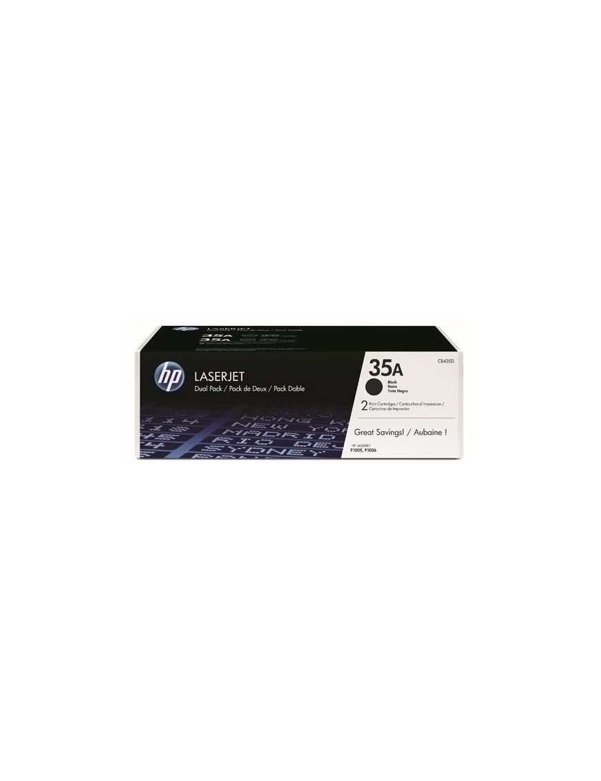 Toner Hp Cb435A Nº35A Lj P1005-6 Negro