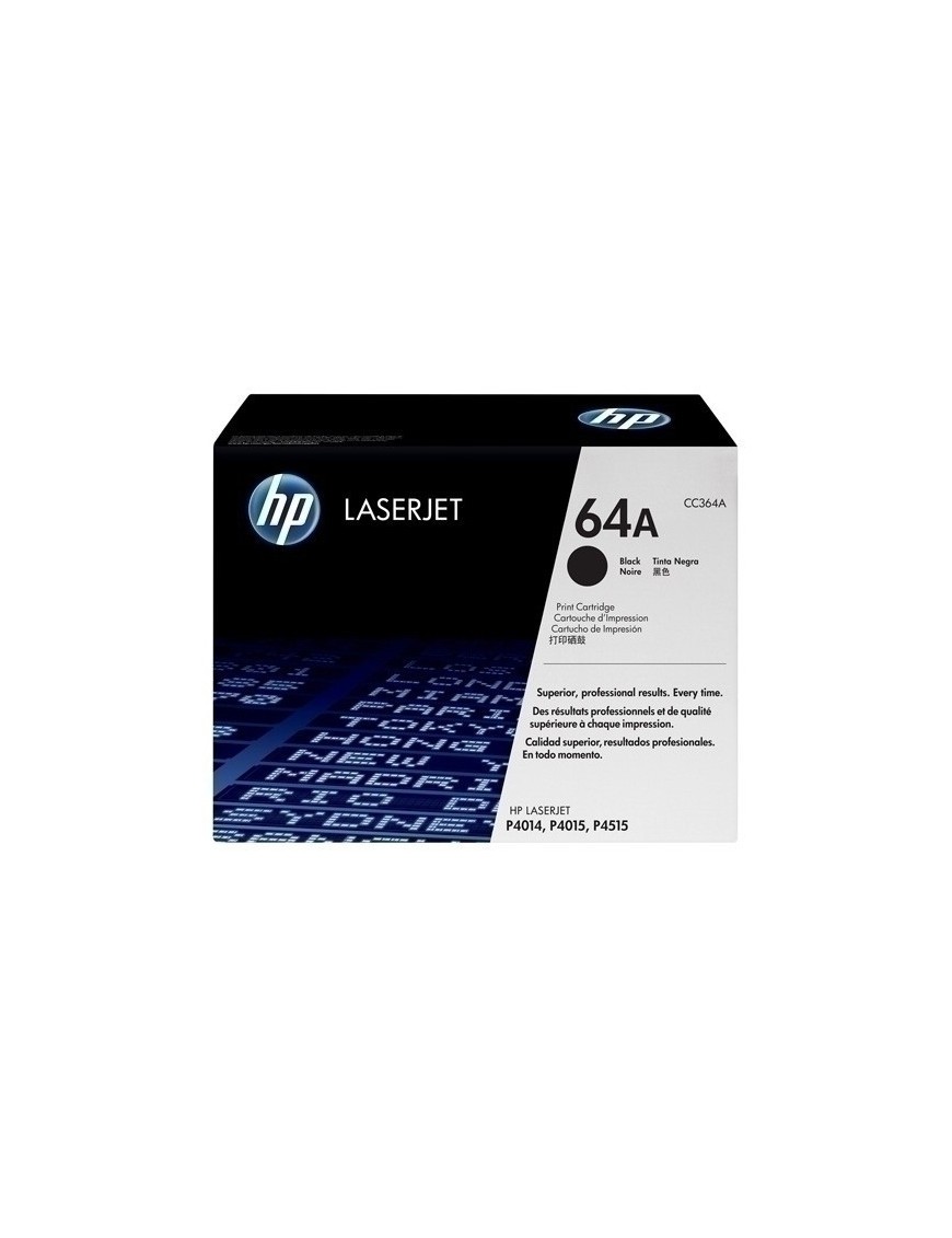 Toner Hp Cc364A Nº64A Negro