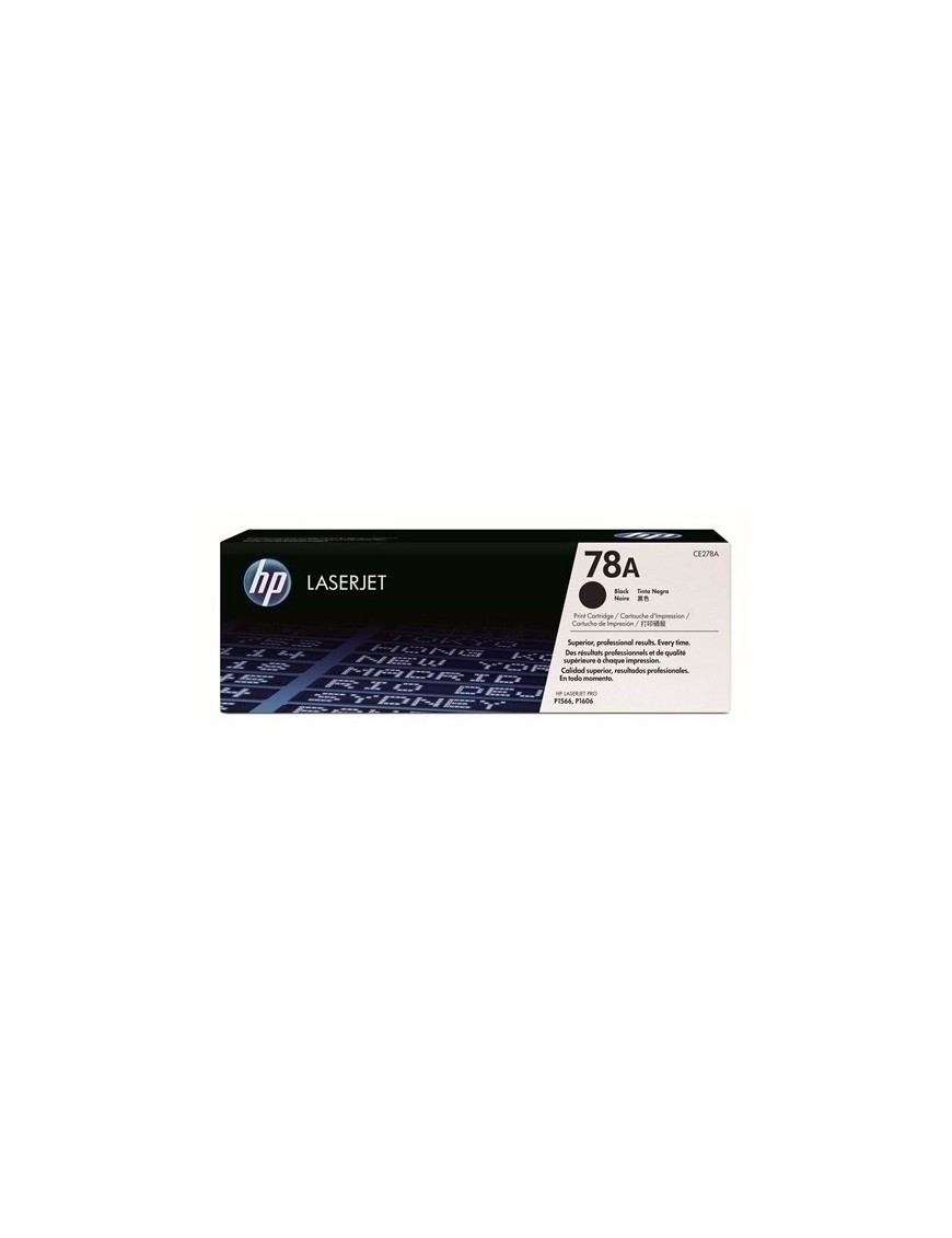 Toner Hp Ce278A Nº78A Lj P1606 Negro