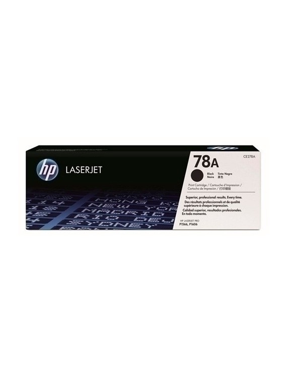 Toner Hp Ce278A Nº78A Lj P1606 Negro