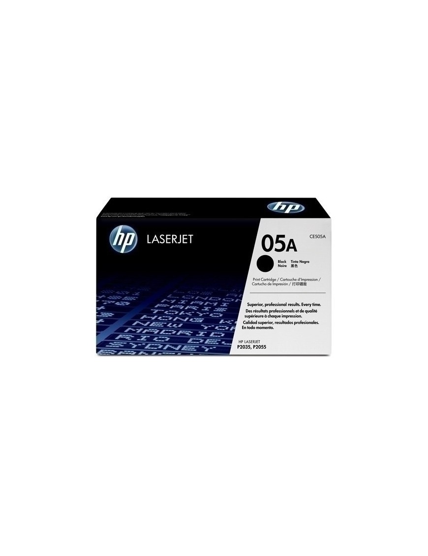 Toner Hp Ce505A Nº05A Lj P2035 Negro