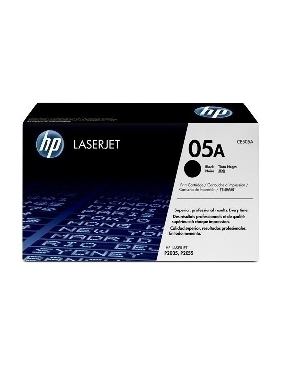 Toner Hp Ce505A Nº05A Lj P2035 Negro