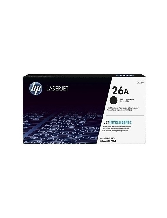 Toner Hp Cf226A Nº26A Negro