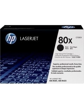 Toner Hp Cf280X Nº80A Lj Pro M 401 Negro