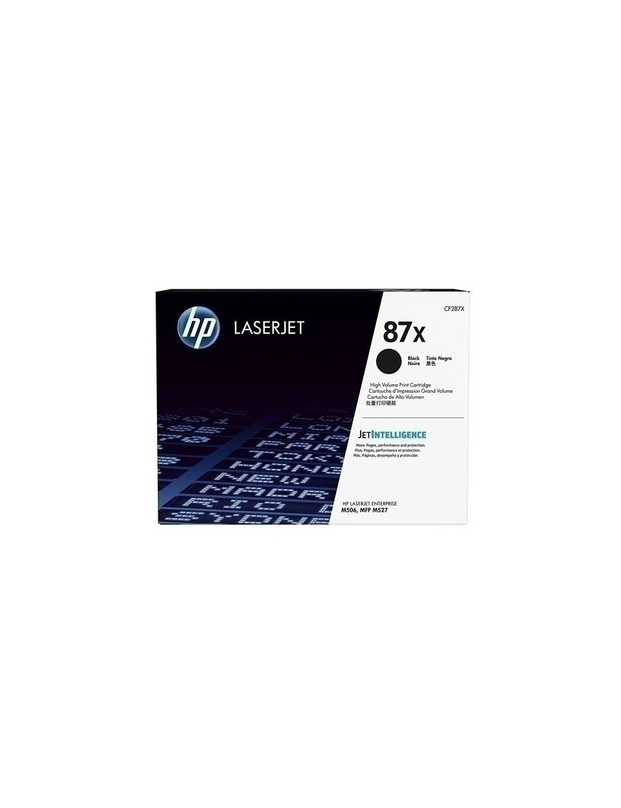 Toner Hp Cf287X Nº87X Lj M506Dn Negro