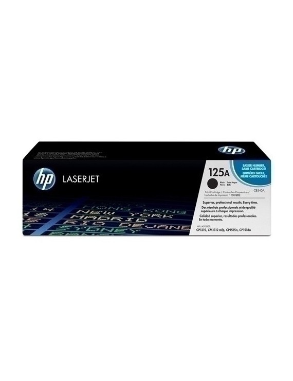 Toner Hp Cb540A Nº125A Lj 1210 Negro