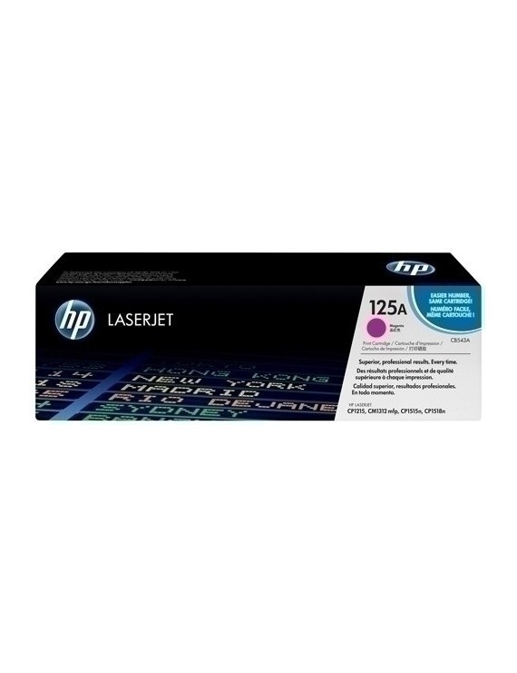 Toner Hp Cb543A Nº125A Lj 1210  Magenta