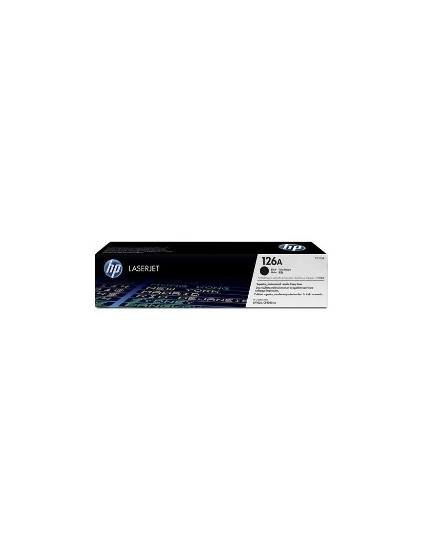 Toner Hp Ce310A Nº126A Lj 1025 Negro