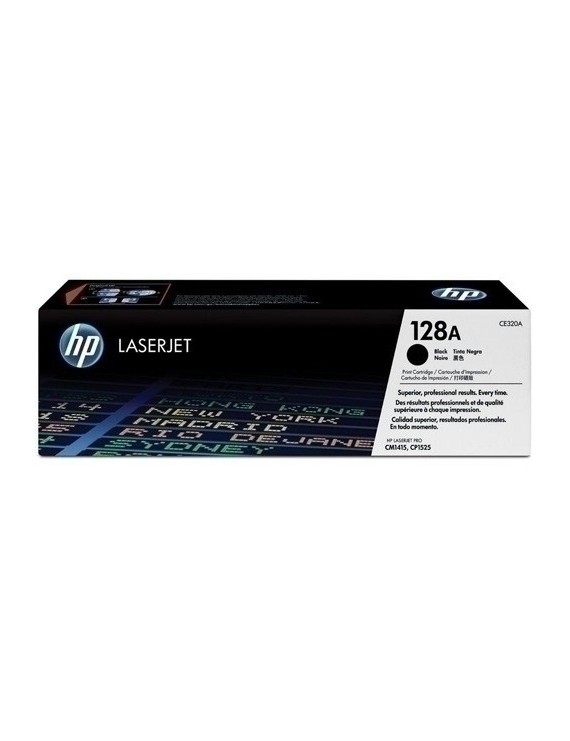 Toner Hp Ce320A Nº128A Negro