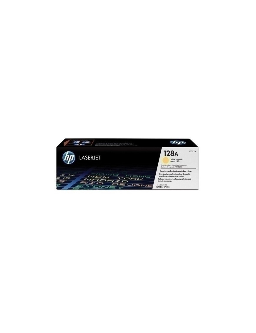 Toner Hp Ce322A Nº128A Amarillo