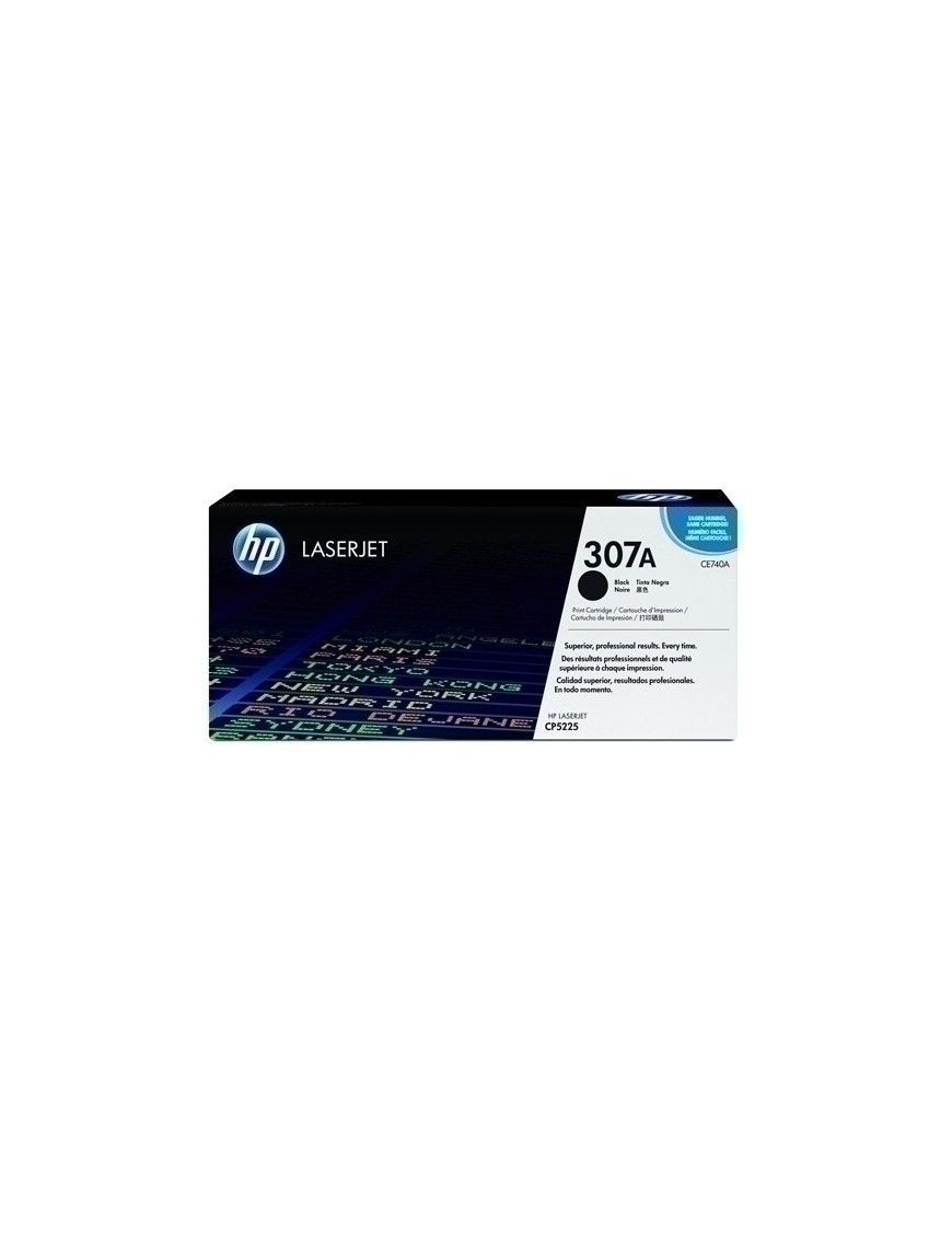 Toner Hp Ce740A Nº307A Lj Cp5225 Negro