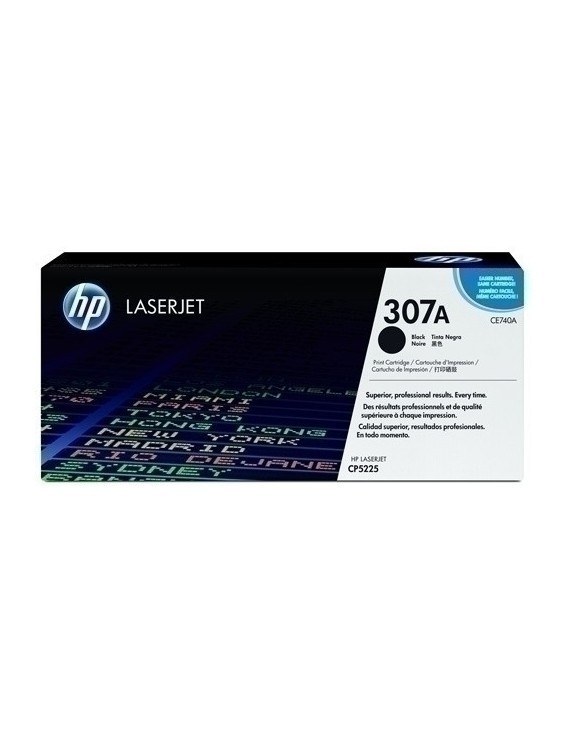 Toner Hp Ce740A Nº307A Lj Cp5225 Negro