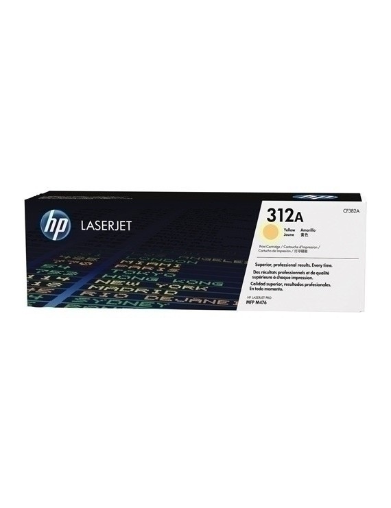 Toner Hp Cf382A Nº312A Lj M476 Amarillo