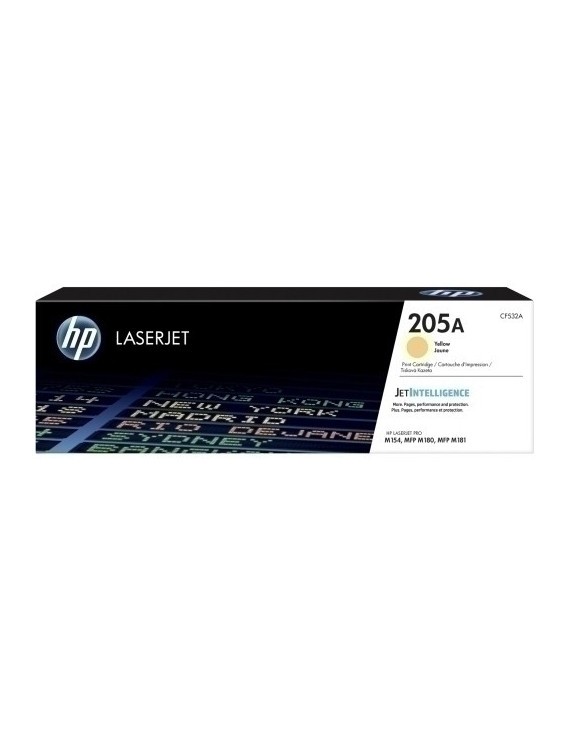 Toner Hp Cf532A Nº12A Nº205A Amarillo