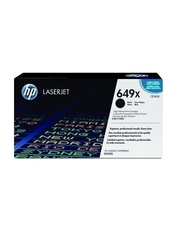 Toner Hp Ce260X Lj Cp-4025 Negro