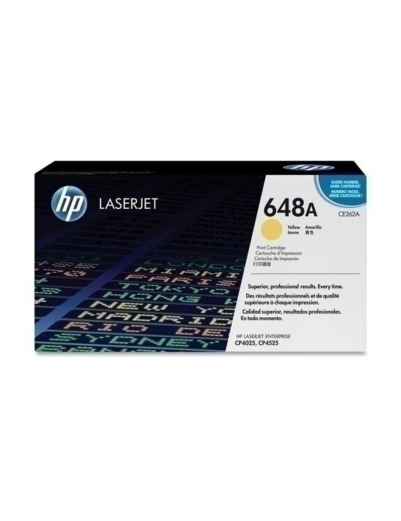 Toner Hp Ce262A Lj Cp-4025 Amarillo