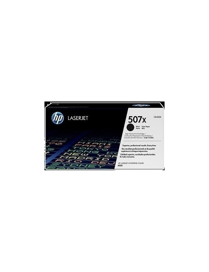 Toner Hp Ce400X Nº507X Negro