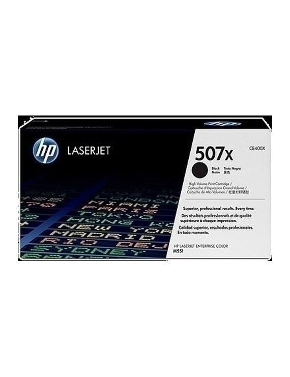 Toner Hp Ce400X Nº507X Negro