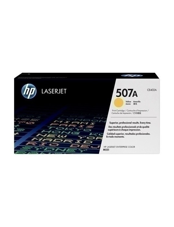 Toner Hp Ce402A Nº507A Amarillo