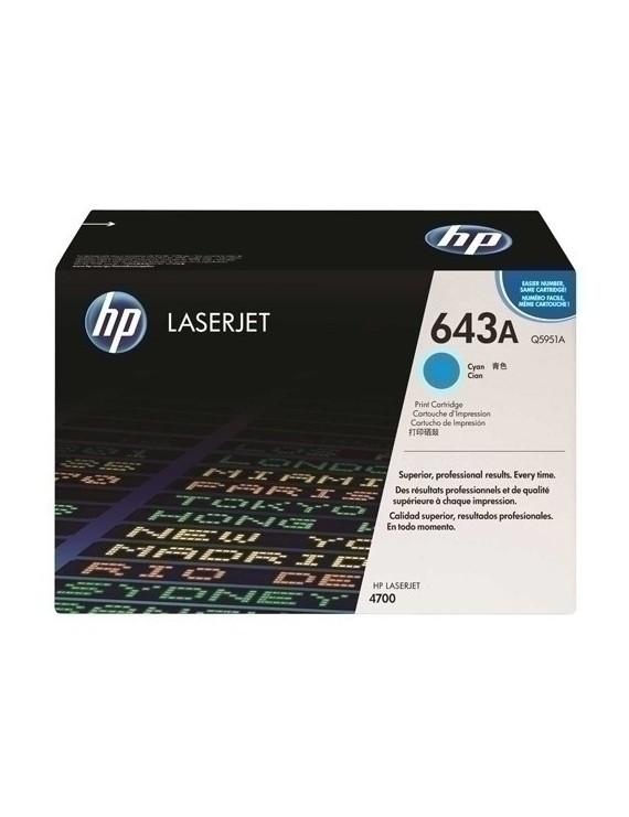 Toner Hp Q5951A Nº643A Lj C.4700 Cian