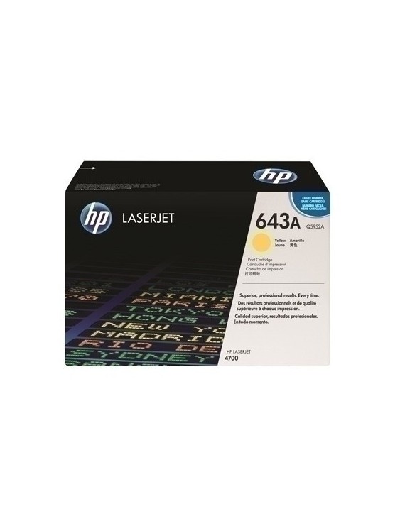 Toner Hp Q5952A Nº643A Lj C.4700 Amarill