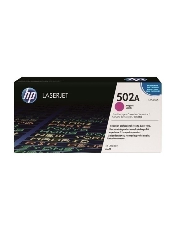 Toner Hp Q6473A Nº502A Lj C.3600 Magenta