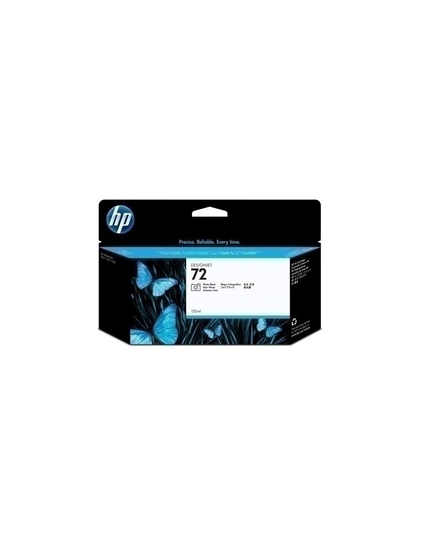 Cart.Ij.Hp C9370A Nº72 Negro Fot (130Ml)