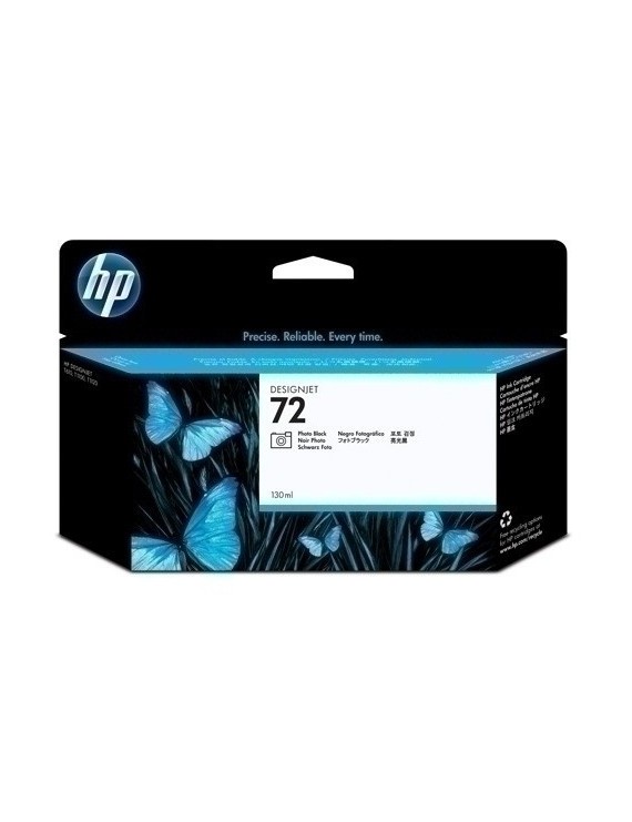 Cart.Ij.Hp C9370A Nº72 Negro Fot (130Ml)