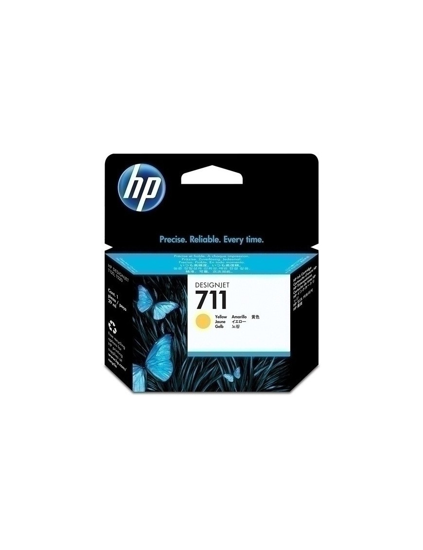 Cart.Ij.Hp Cz132A Nº711 Amarillo 29 Ml