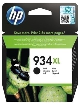 Cart.Ij.Hp C2P23Ae Nº934Xl Negro 1000 Pa