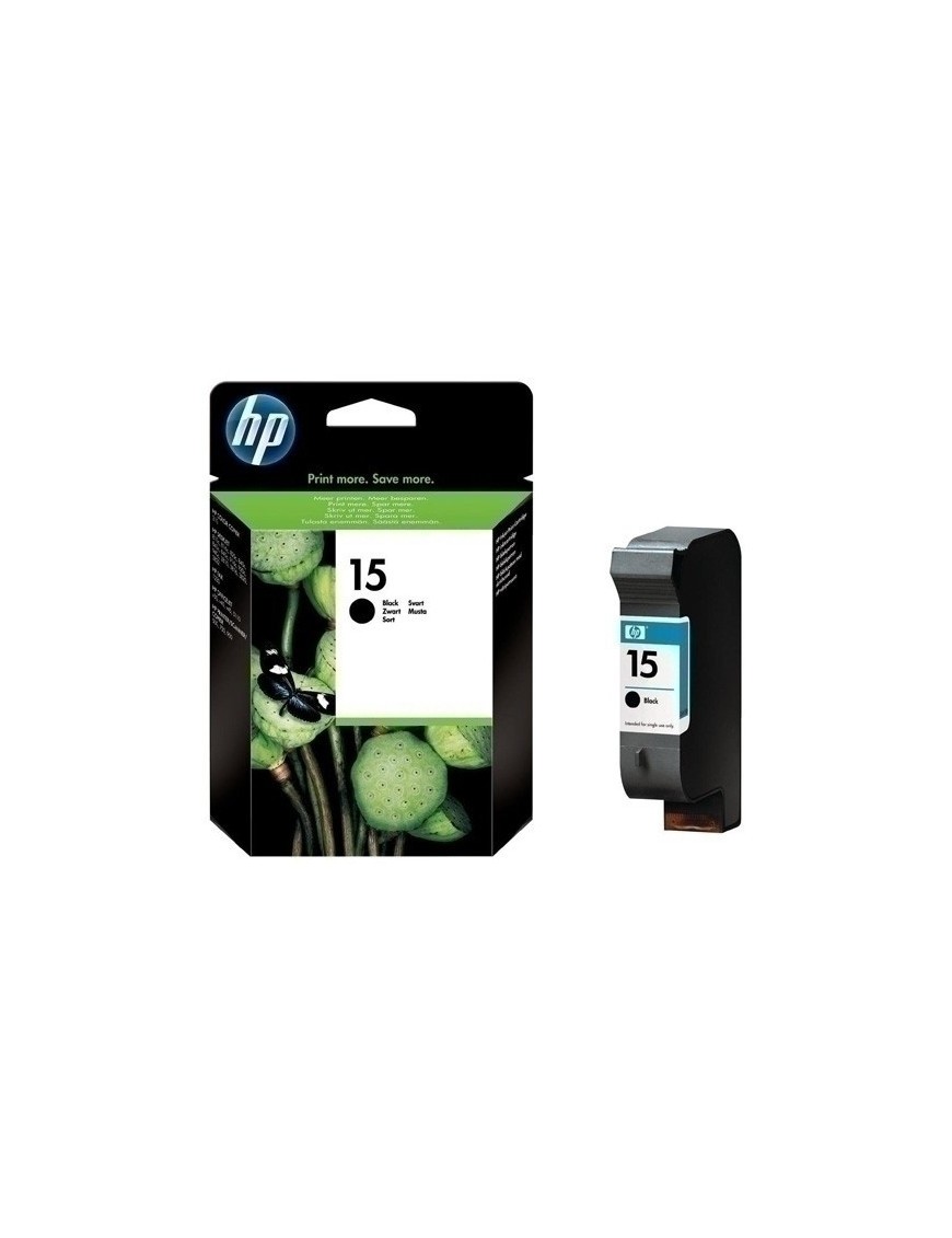 Cart.Ij.Hp C6615De Nº15 Negro 25Ml